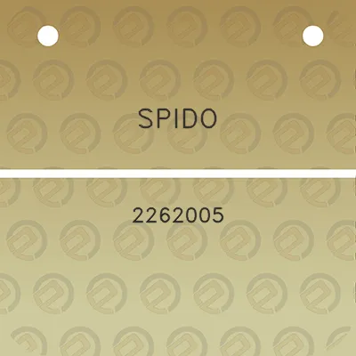 spido-2262005