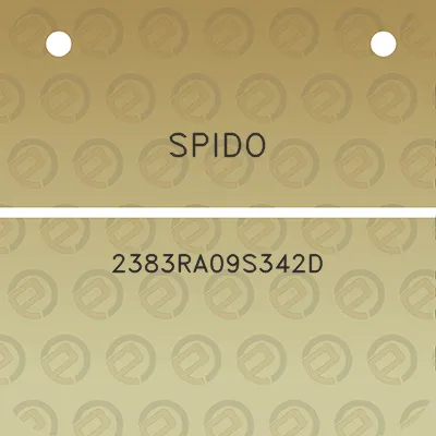 spido-2383ra09s342d