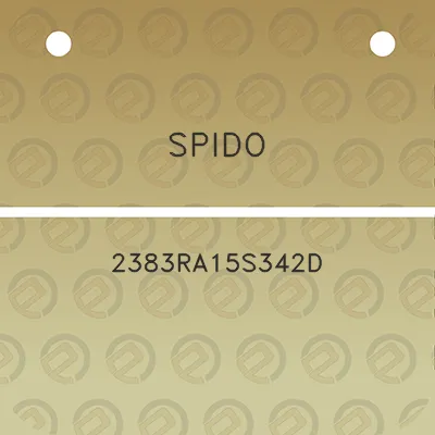 spido-2383ra15s342d