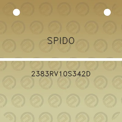 spido-2383rv10s342d