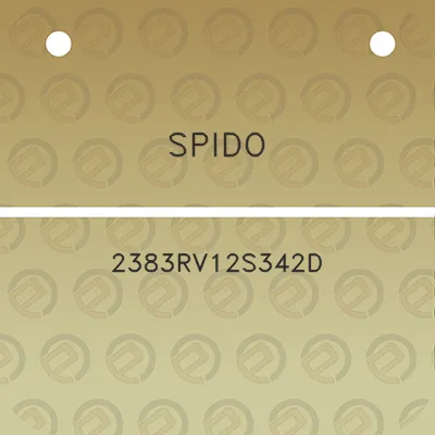 spido-2383rv12s342d