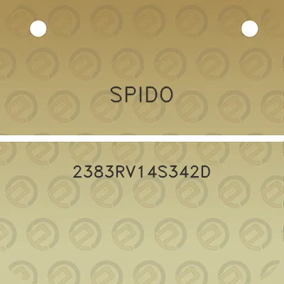 spido-2383rv14s342d