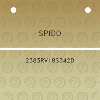 spido-2383rv18s342d