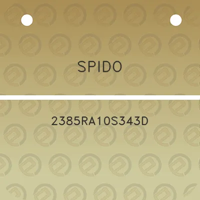 spido-2385ra10s343d