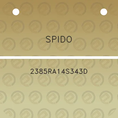 spido-2385ra14s343d