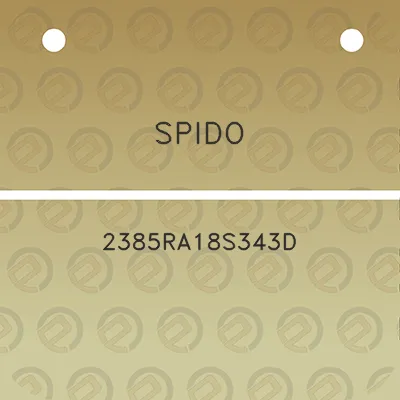 spido-2385ra18s343d