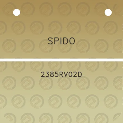 spido-2385rv02d