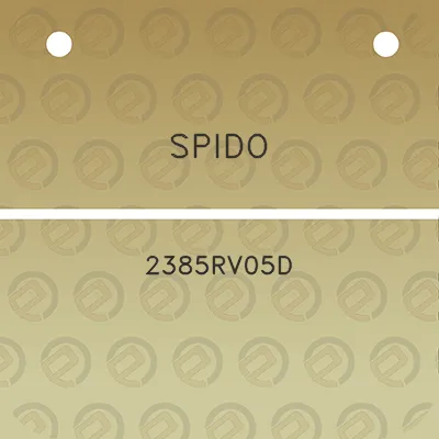 spido-2385rv05d