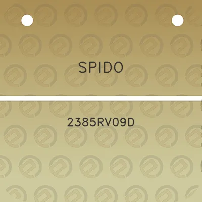 spido-2385rv09d