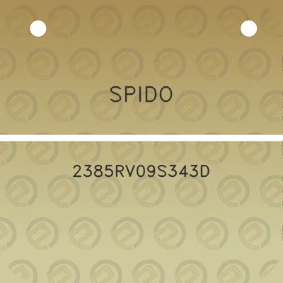 spido-2385rv09s343d