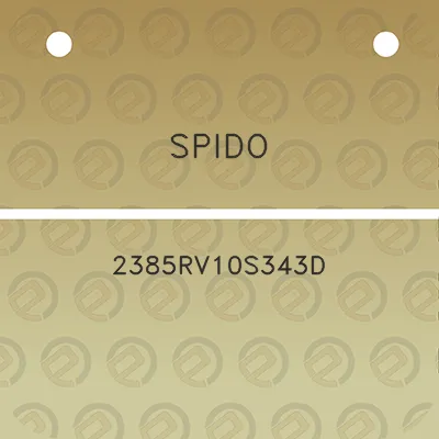 spido-2385rv10s343d