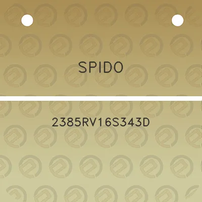 spido-2385rv16s343d