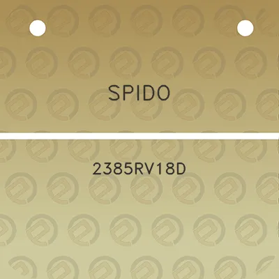 spido-2385rv18d