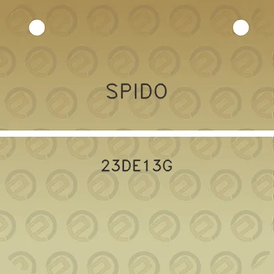 spido-23de13g