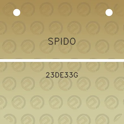 spido-23de33g