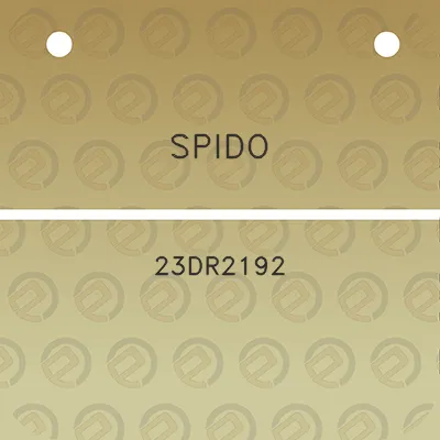 spido-23dr2192