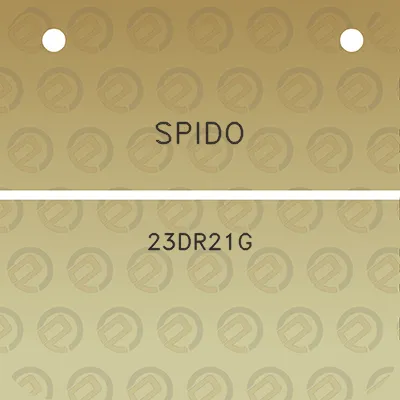 spido-23dr21g