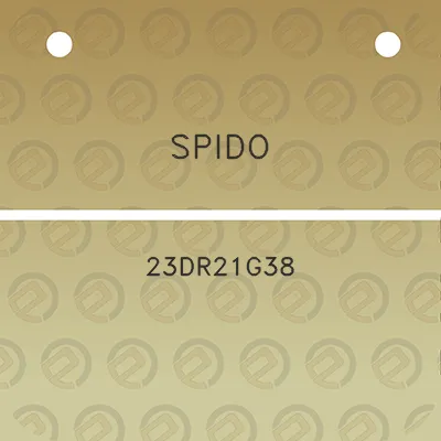 spido-23dr21g38