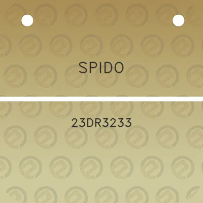 spido-23dr3233