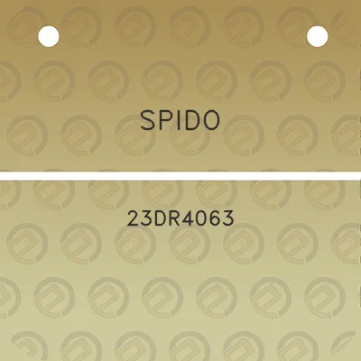 spido-23dr4063