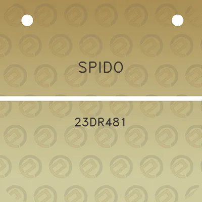 spido-23dr481