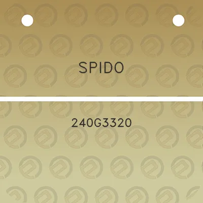 spido-240g3320