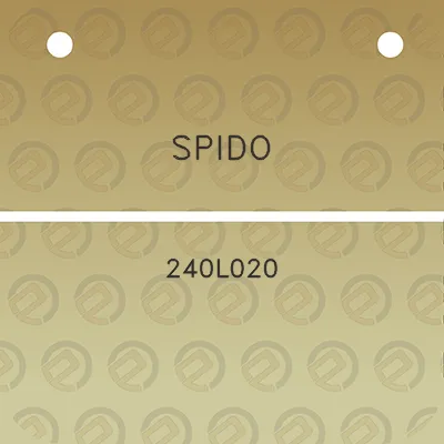 spido-240l020