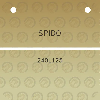 spido-240l125