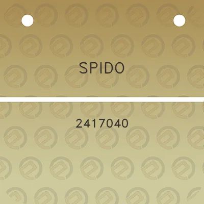 spido-2417040