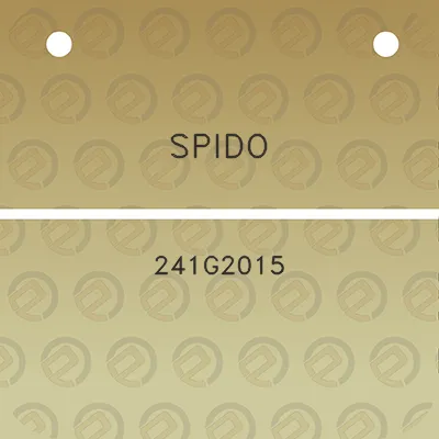 spido-241g2015