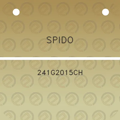 spido-241g2015ch