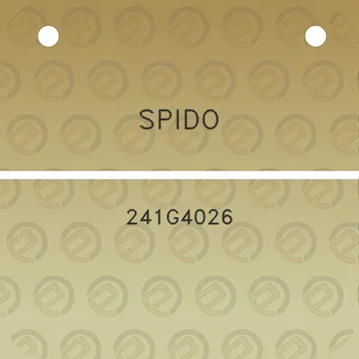 spido-241g4026