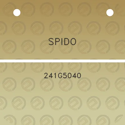 spido-241g5040