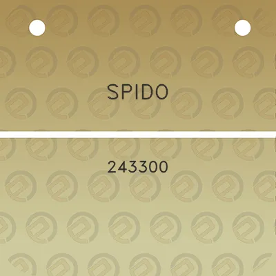 spido-243300