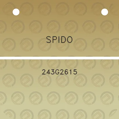 spido-243g2615