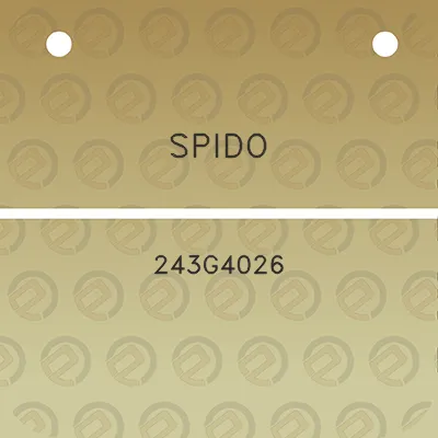 spido-243g4026