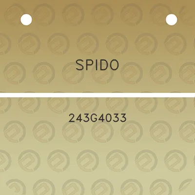 spido-243g4033