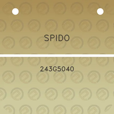 spido-243g5040