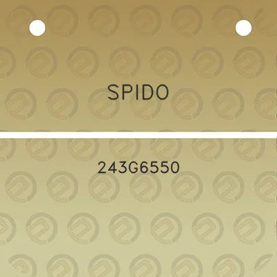 spido-243g6550