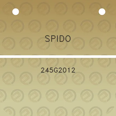 spido-245g2012