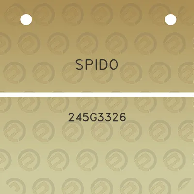 spido-245g3326