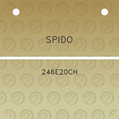 spido-246e20ch