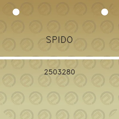 spido-2503280