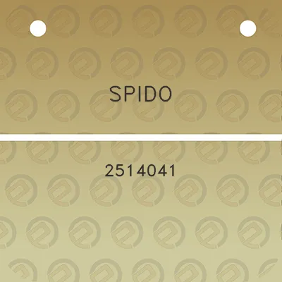 spido-2514041