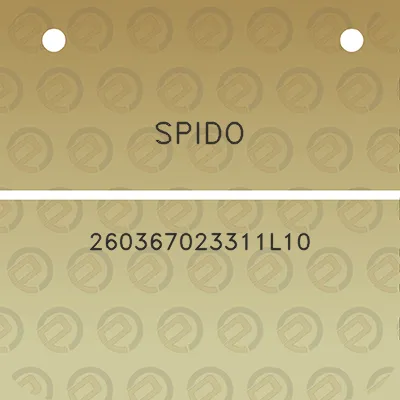 spido-260367023311l10