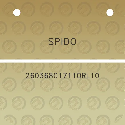 spido-260368017110rl10