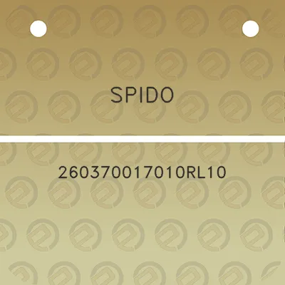 spido-260370017010rl10