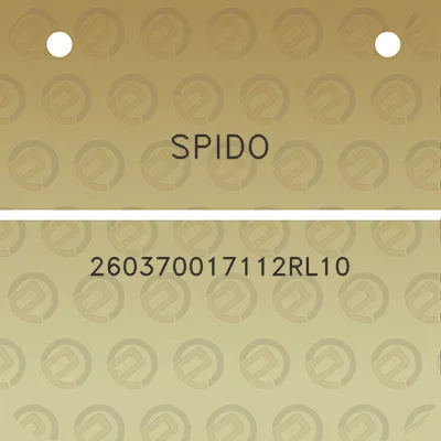 spido-260370017112rl10