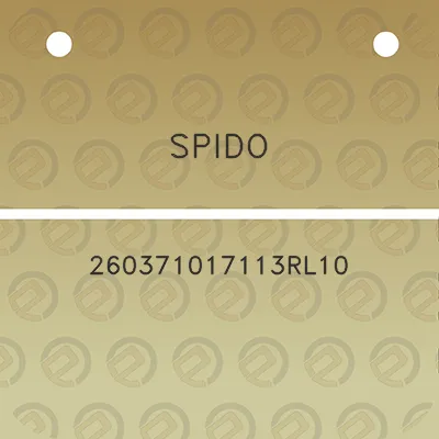 spido-260371017113rl10