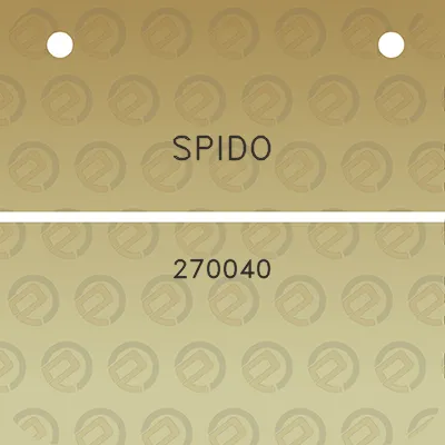 spido-270040